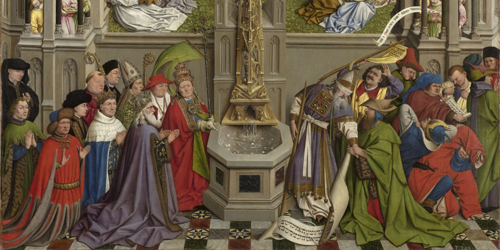 «La Fuente de la Gracia», una belleza llena de minuciosos símbolos y significados