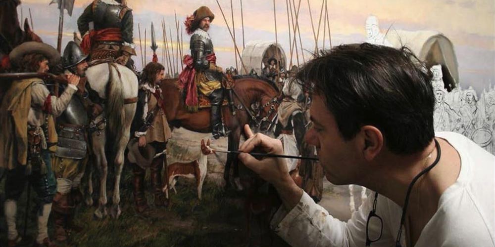 «Augusto Ferrer-Dalmau, pintor de batallas». La guerra hecha arte
