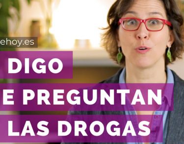 ¿Qué digo si me preguntan por las drogas?