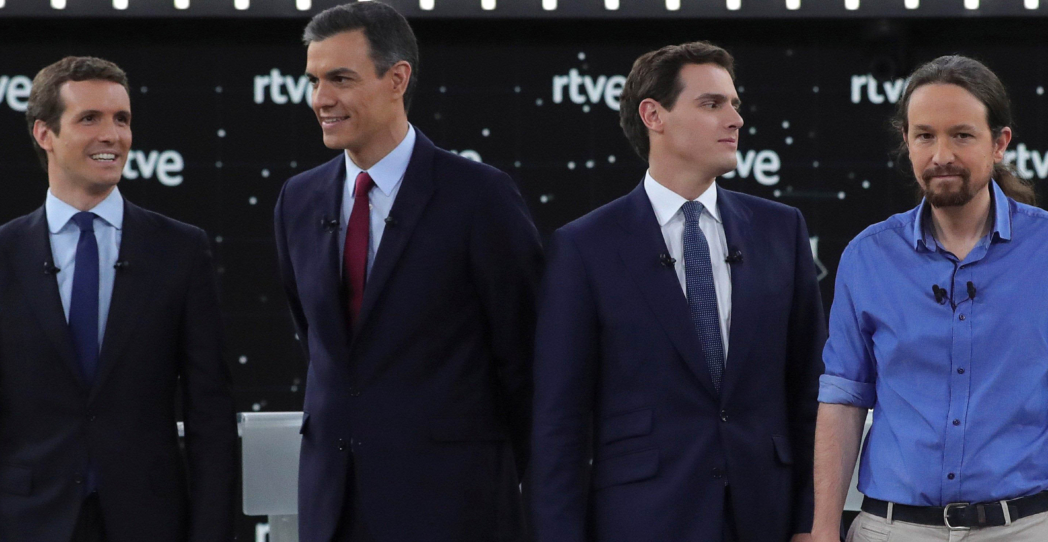 Debate electoral en TVE: tanteo, contención y un desenlace aplazado