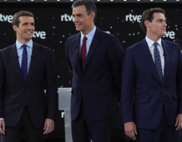 Debate electoral en TVE: tanteo, contención y un desenlace aplazado
