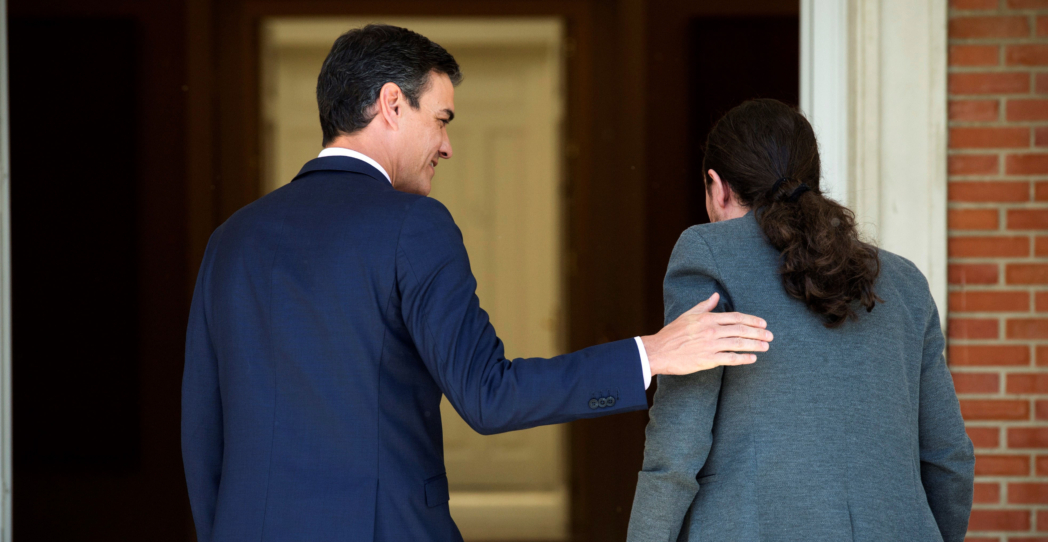 La tabla de salvación de Pablo Iglesias se llama Pedro Sánchez