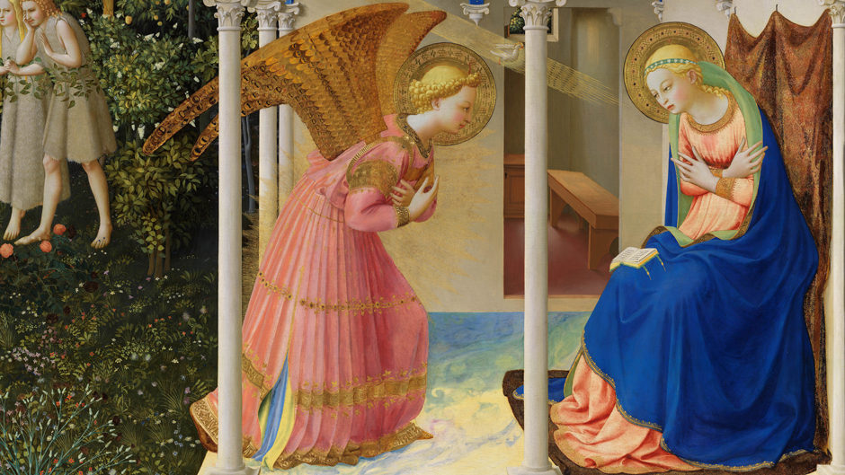 Restauración De La Anunciación De Fra Angelico. Belleza E Iconografía