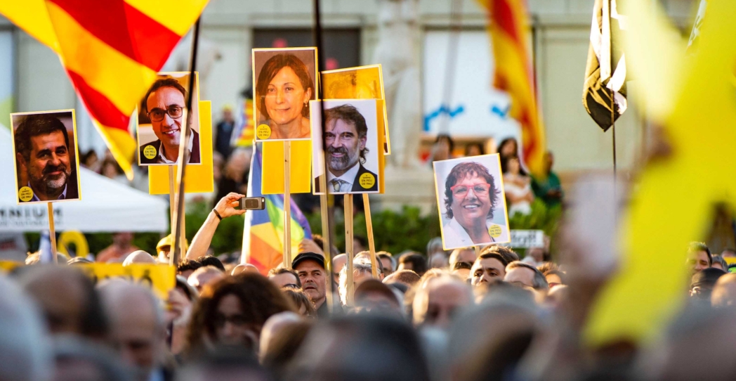 El juicio del «procés» desde el banquillo… del público