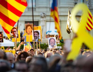 El juicio del «procés» desde el banquillo… del público