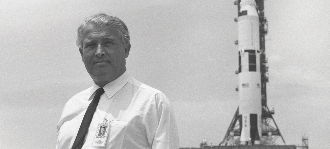 50 años de la llegada a la Luna Von Braun Saturno V