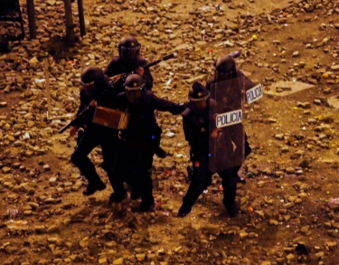 La delgada línea azul