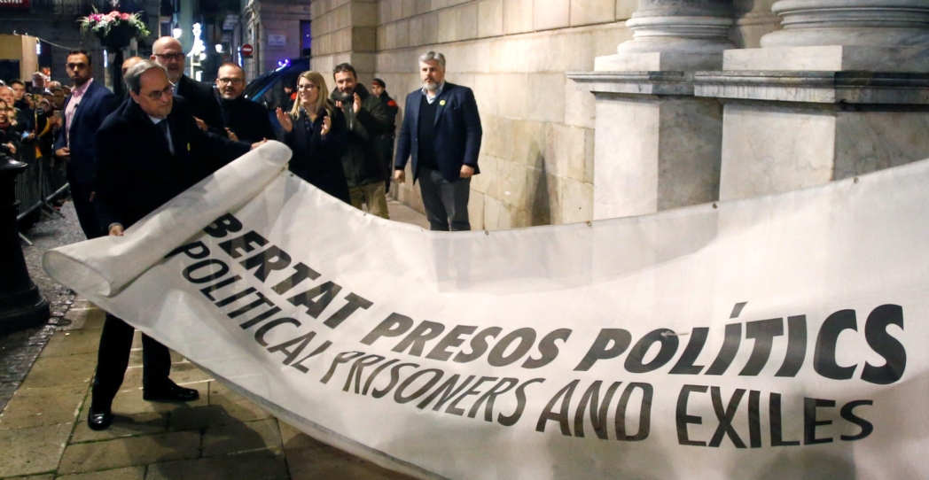 Jaque judicial a los tres del «procés»