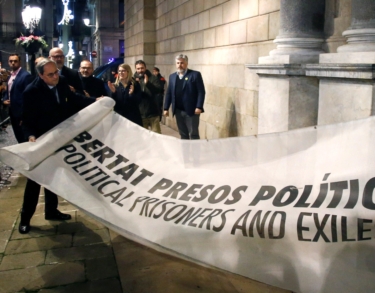 Jaque judicial a los tres del «procés»