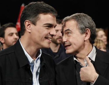 Pedro Sánchez frente al espejo de Zapatero