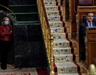 Nadia Calviño, la pieza que pondrá en jaque la coalición de PSOE y Podemos