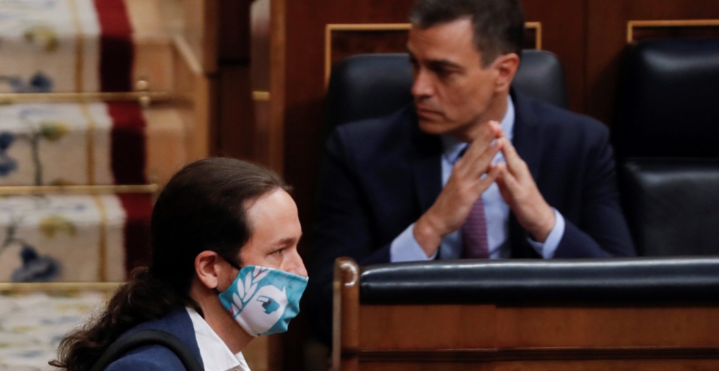 Podemos, en el Gobierno y la oposición