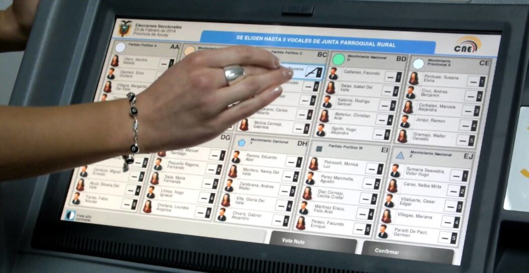 Voto electrónico o fraude electoral