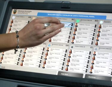 Voto electrónico o fraude electoral