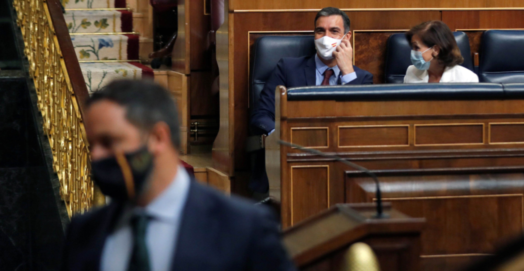 Mirando en el Valle la coartada enjaulada por Sánchez