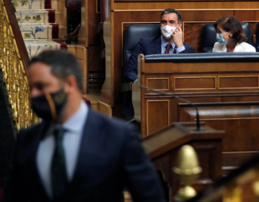 Mirando en el Valle la coartada enjaulada por Sánchez