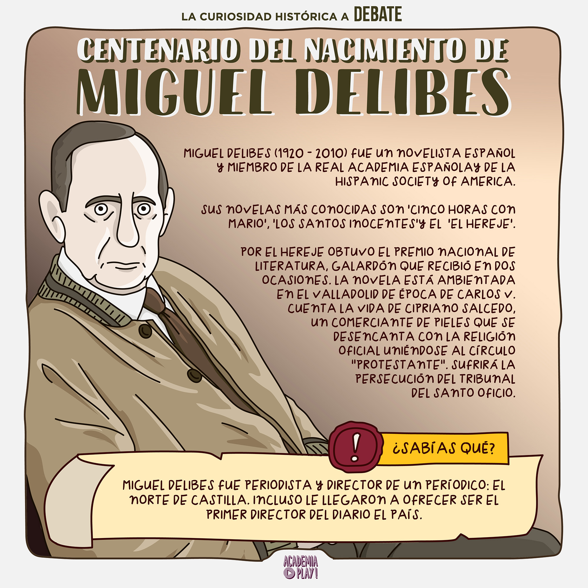Miguel Delibes, centenario
