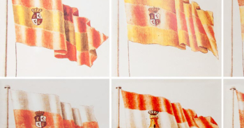 La bandera nacional cumple 175 años . La historia de un símbolo de unidad para España