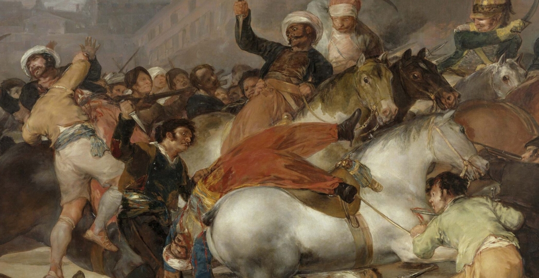 El levantamiento de los madrileños contra el villano Bonaparte